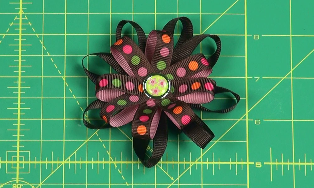 Completed Flower Bow