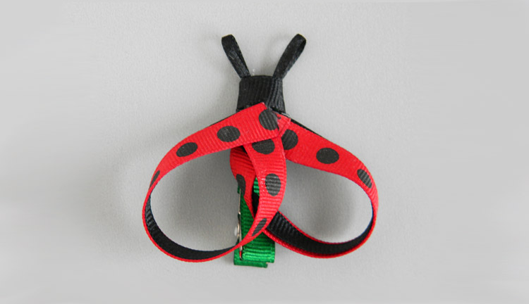 Ladybug Hair Clip