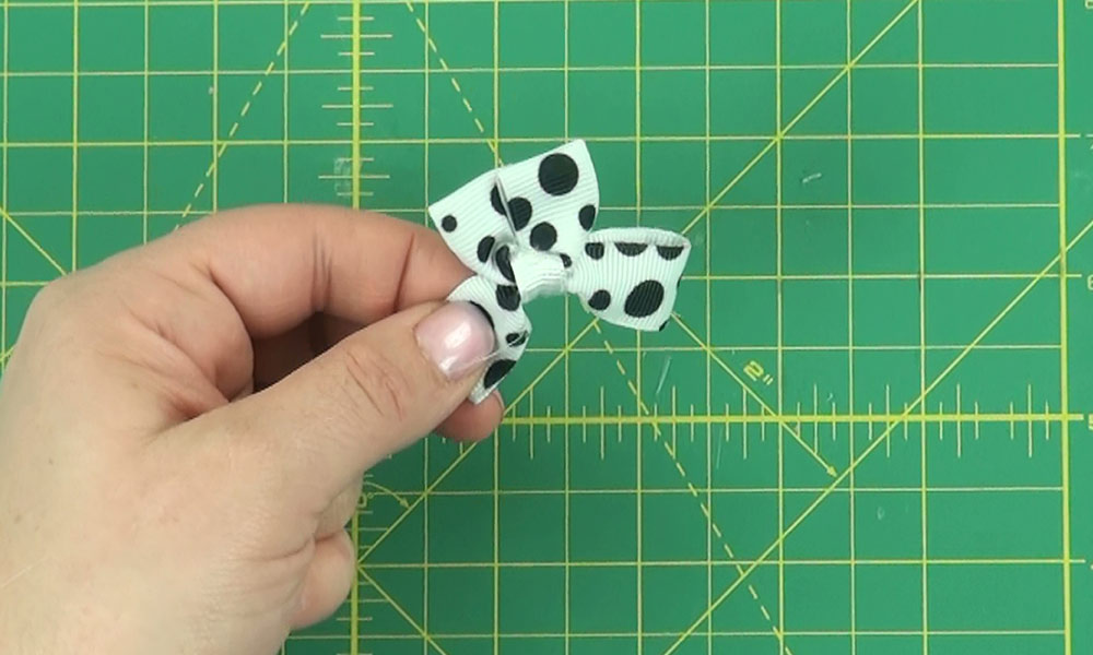 Finishing up Puppy Hair Clip