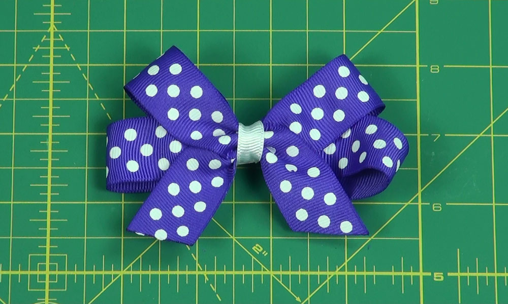 Completed Tails Down Bow