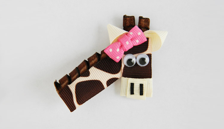 Giraffe Hair Clip