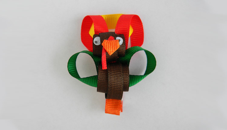 Turkey Hair Clip