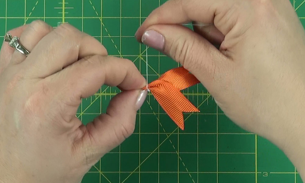 Finishing up Goldfish Hair Clip