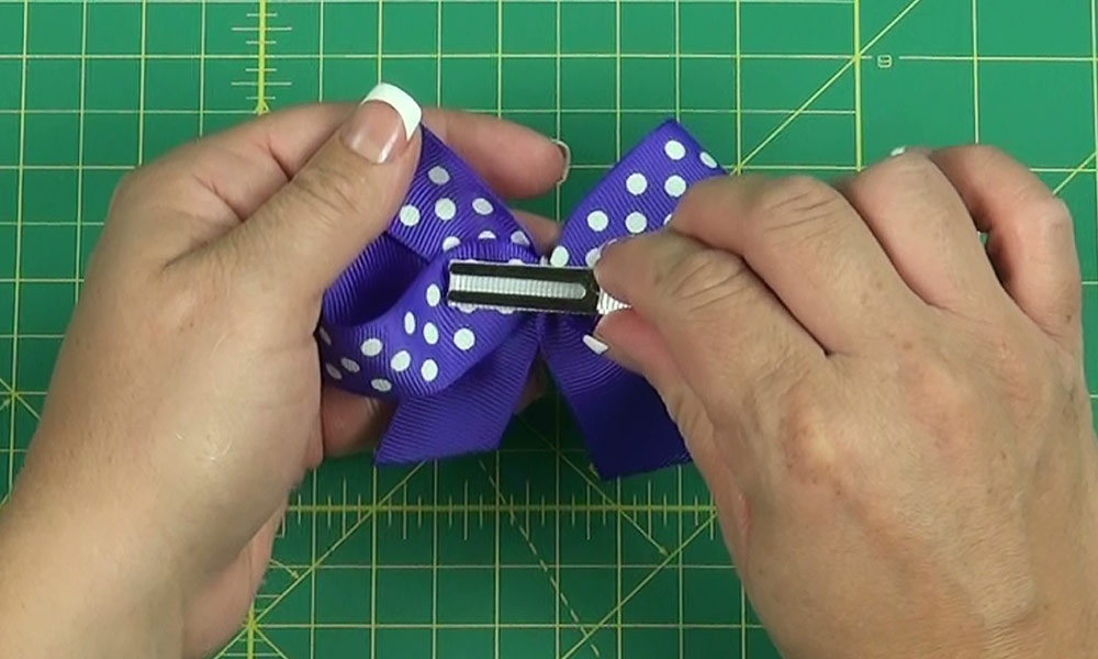 Finishing up Tails Down Bow